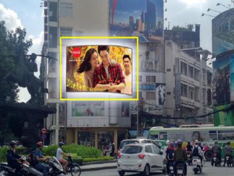越南戶外商圈LED大屏廣告